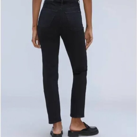 Everlane The Original Cheeky Jean Black Size 24 - Picture 2 of 6